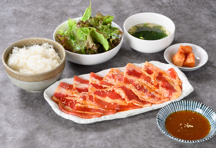 大判!牛バラランチ(200g)